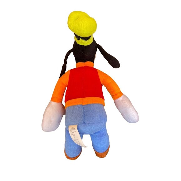 Disney Goofy Plush Toy With Red Vest & Yellow Hat Soft Stuffed Animal 16" Kids G - Picture 2 of 6